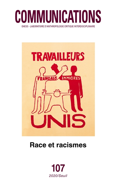 Communications, n° 107. Race et racismes