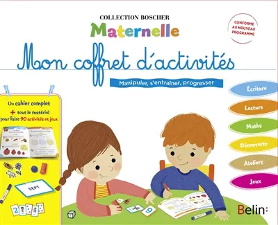Mon coffret d'activités : manipuler, s'entraîner, progresser