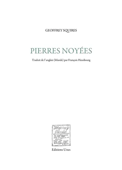 Pierres noyées