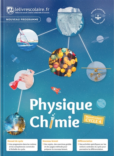 Physique, chimie : manuel unique, cycle 4