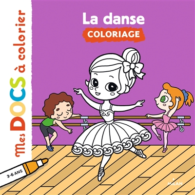 La danse : coloriage