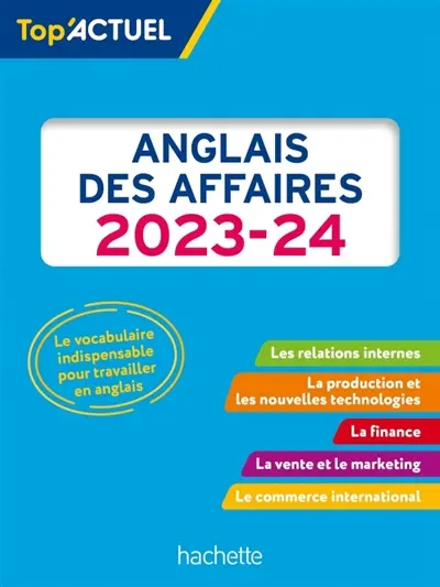 Anglais des affaires : 2023-2024