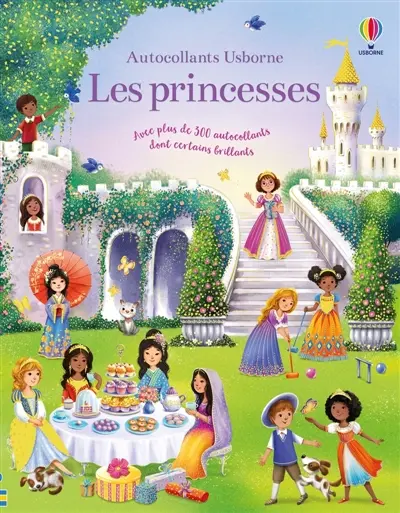 Les princesses : Autocollants Usborne