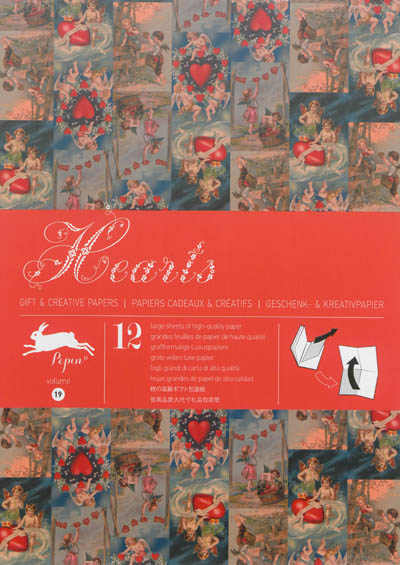 Gift & creative papers. Vol. 19. Hearts. Papiers cadeaux & créatifs. Vol. 19. Hearts. Geschenk- & Kreativpapier. Vol. 19. Hearts