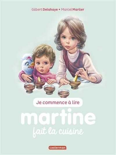 je commence à lire avec martine. vol. 54. martine fait la cuisine