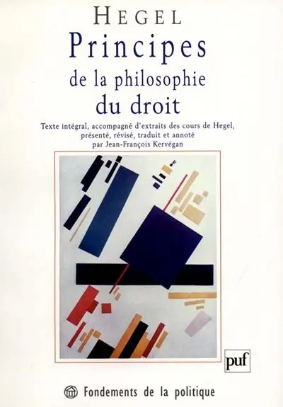 Principes de la philosophie du droit