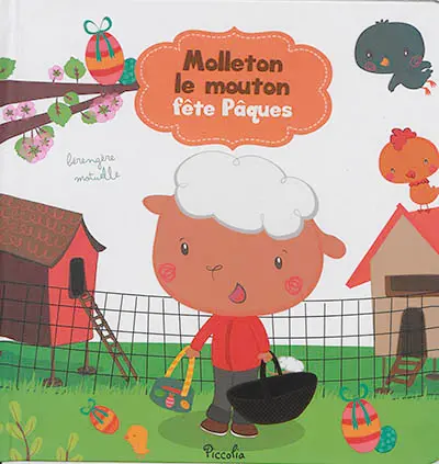 Molleton le mouton fête Pâques