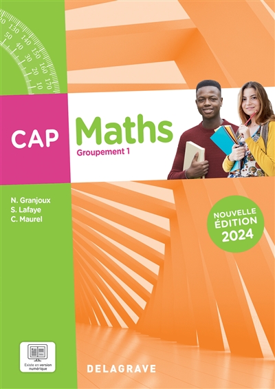 Maths CAP : groupement 1 : 2024