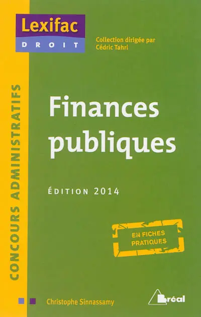 Finances publiques : concours administratifs