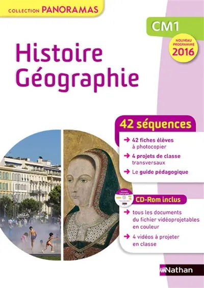 Histoire géographie, CM1 : fichier à photocopier