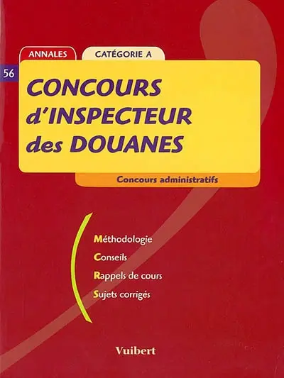 Concours d'inspecteur des douanes