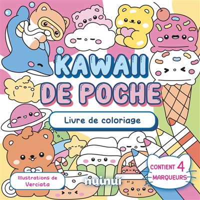 Kawaii de poche : livre de...