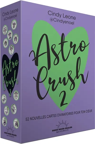 Astro crush. Vol. 2. 52 nouvelles cartes divinatoires pour ton coeur Astro crush. Vol. 2. 52 nouvelles cartes divinatoires pour ton coeur