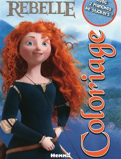 Rebelle : coloriage