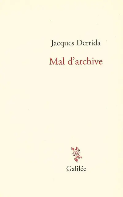 Mal d'archive : une impression freudienne