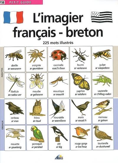 L'imagier français-breton : 225 mots illustrés