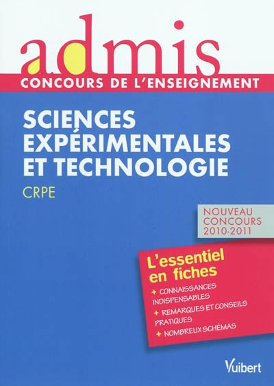 Sciences expérimentales et technologie CRPE