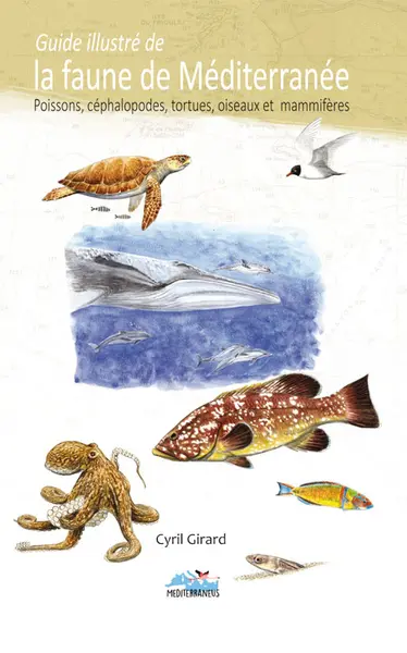 Guide illustré de la faune de Méditerranée : poissons, céphalopodes, tortues, oiseaux et mammifères