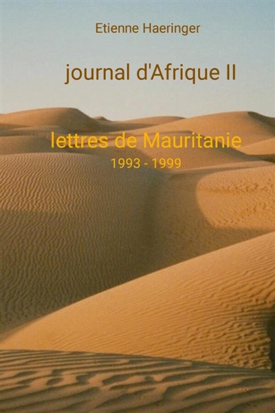 Journal d'Afrique II...