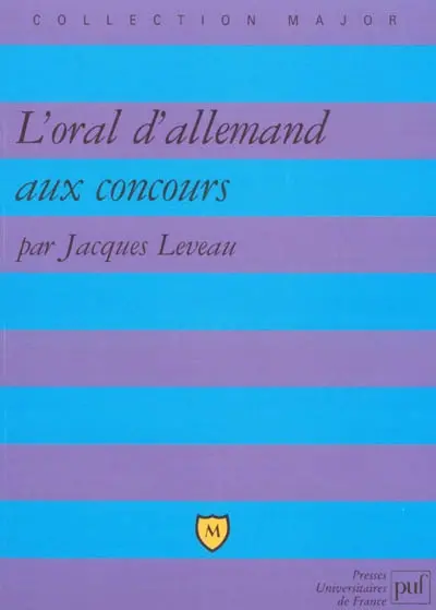 L'oral d'allemand aux concours