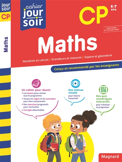 Maths CP, 6-7 ans : conforme au programme