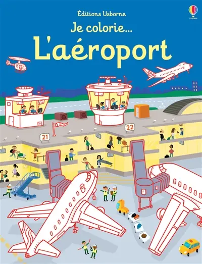 Je colorie... l'aéroport