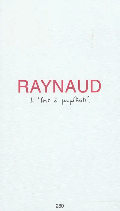 L'art à perpétuité