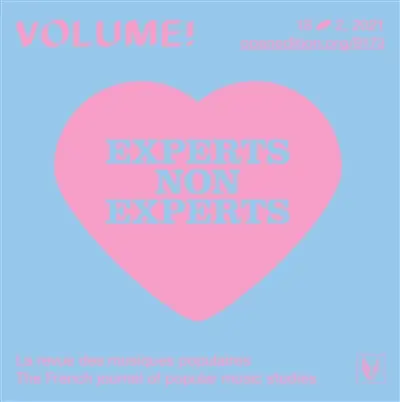 Volume !, n° 18-2. Experts-non experts