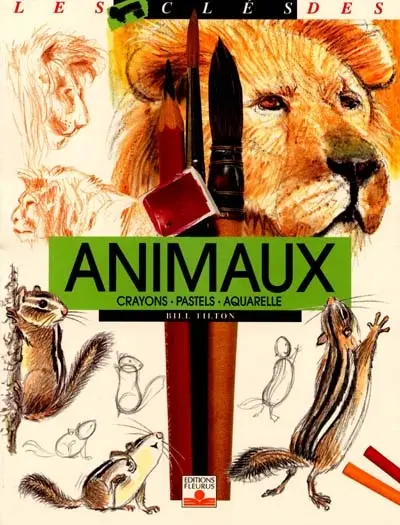 Les clés des animaux au crayon et au pastel