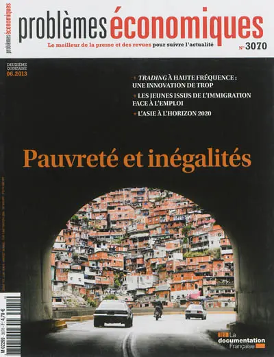 Problèmes économiques, n° 3070. Pauvreté et inégalités