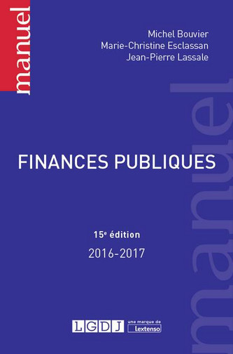 Finances publiques : 2016-2017