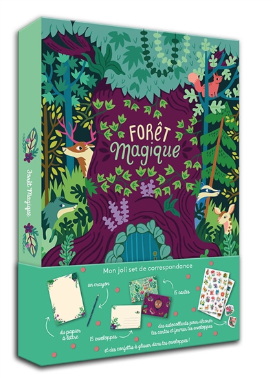 forêt magique : mon joli set de correspondance