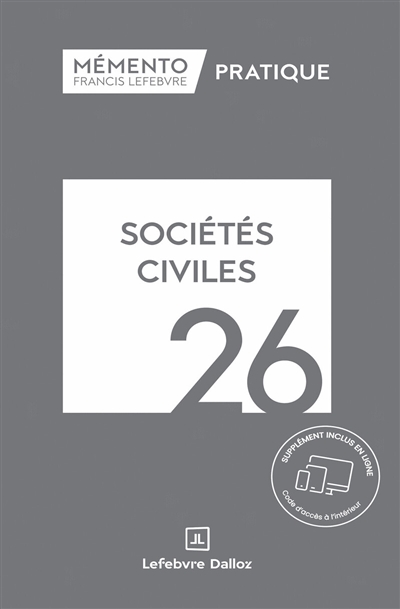 Sociétés civiles 2026