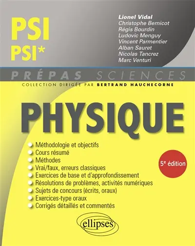 Physique PSI, PSI*