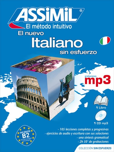 El nuevo italiano sin esfuerzo : pack MP3
