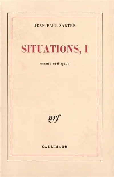 Situations. Vol. 1