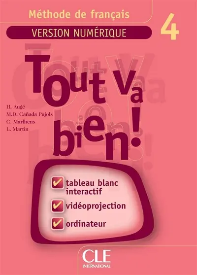 Tout va bien ! méthode de français : version numérique 4