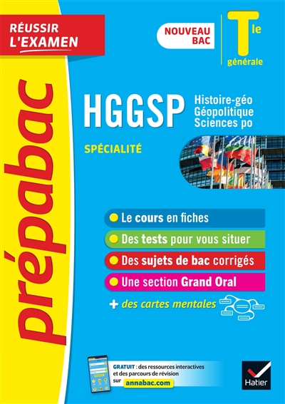 HGGSP histoire géo, géopolitique, sciences politiques spécialité terminale générale : nouveau bac