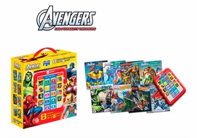 Avengers, Guardians of the galaxy, Spider-Man : 8 livres d'aventures et le me reader