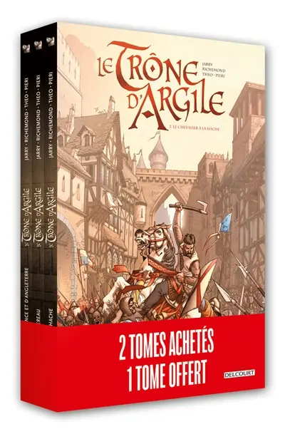 Le trône d'argile : pack tomes 1 à 3