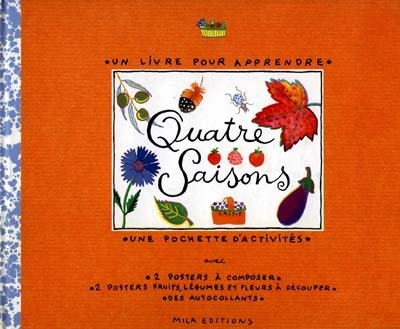 Quatre saisons : un livre pour apprendre, une pochette d'activités