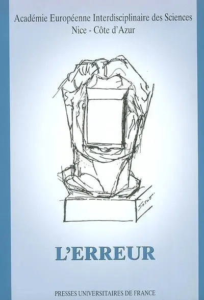 L'erreur : actes du colloque, 7 septembre 2002
