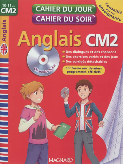 Anglais CM2, 10-11 ans
