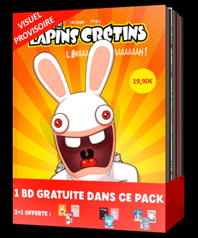 The lapins crétins : pack 1