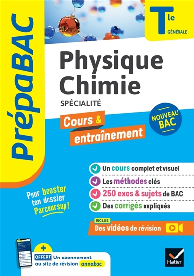 Physique chimie spécialité,...