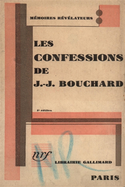Les confessions de J.-J. Bouchard