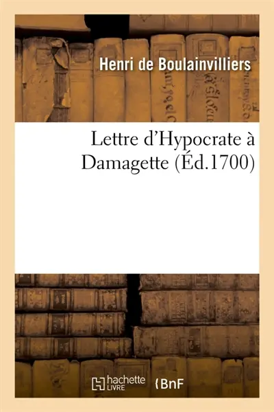 Lettre d'Hypocrate à Damagette