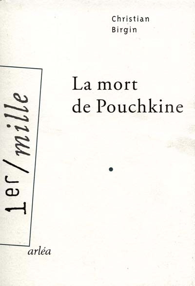 La mort de Pouchkine