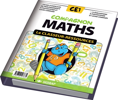 Compagnon maths CE1 : le classeur ressources