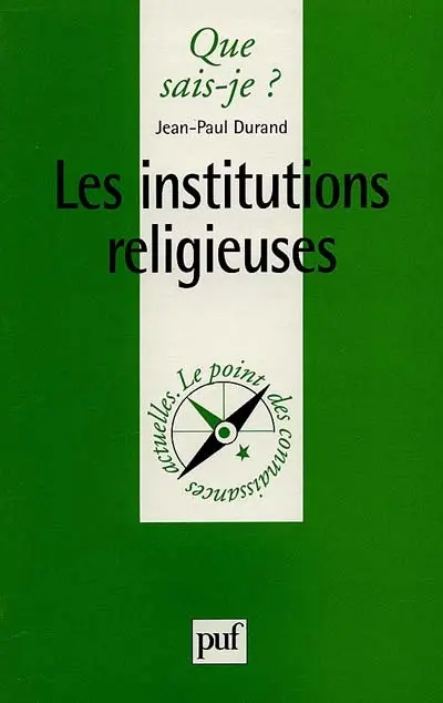 Les institutions religieuses